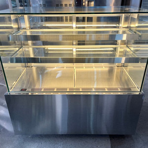 케익쇼케이스냉장고 1200 카페 3단 업소용 스텐 실버 스테인리스 디저트 쿠키 제과