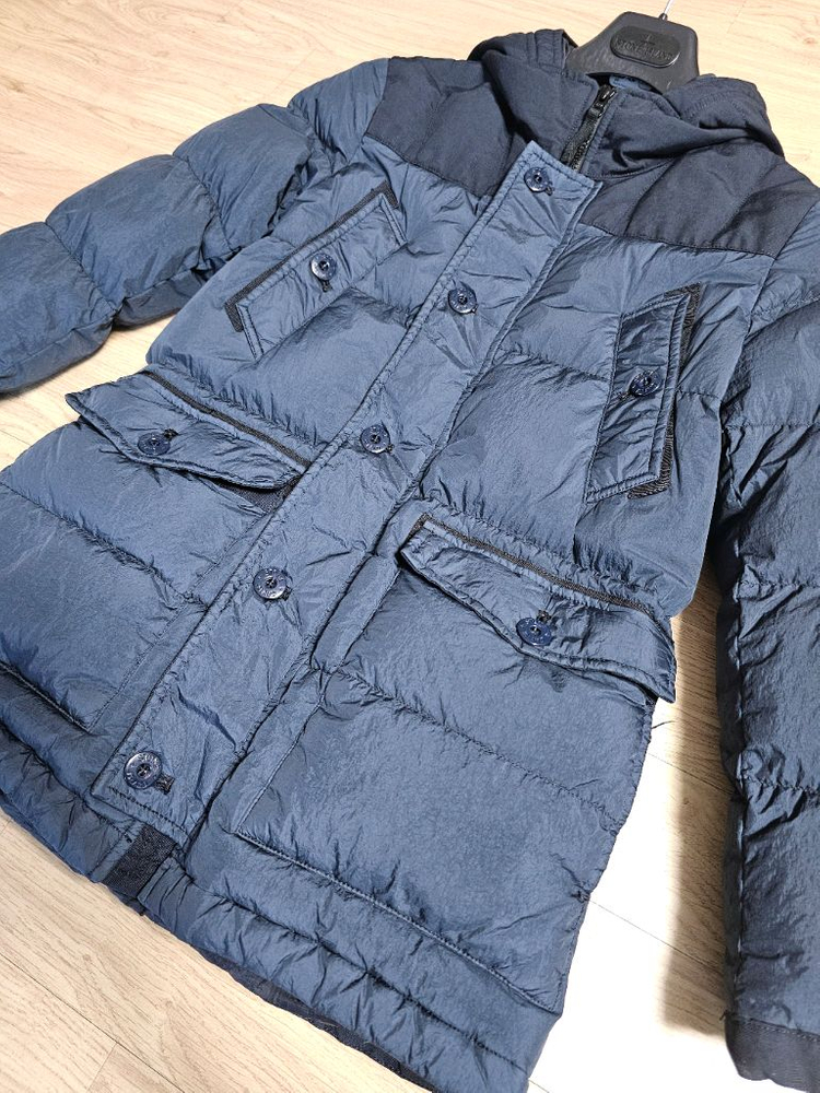 스톤아일랜드 주니어 키즈 다운 패딩 12Y--2