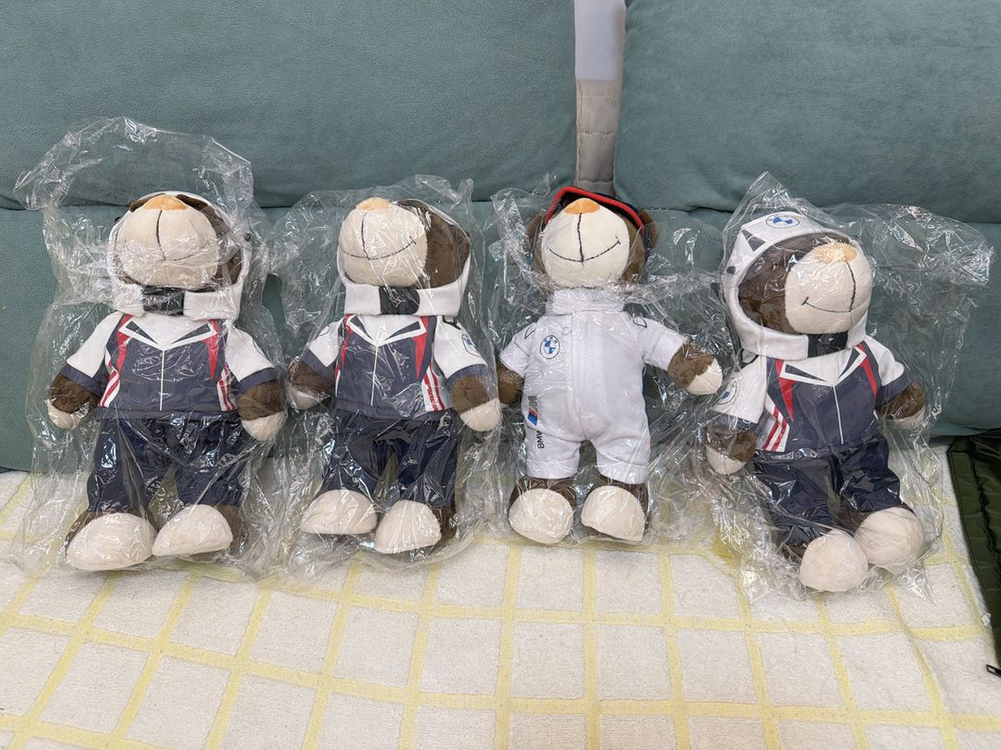 자동차팀BMW Motorsport 곰인형 베어 인형--4