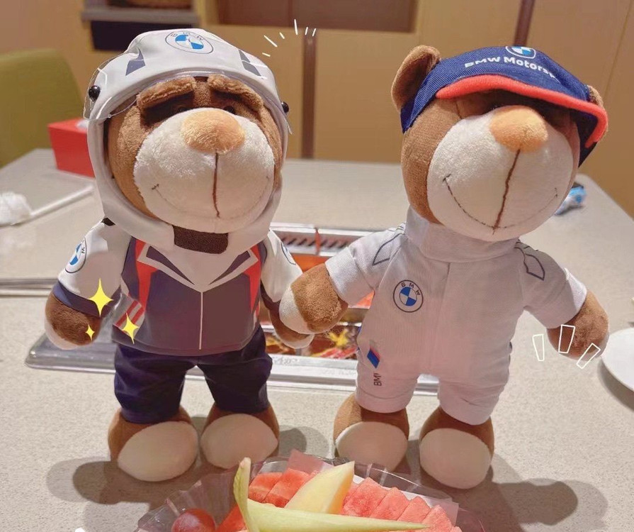 자동차팀BMW Motorsport 곰인형 베어 인형--5