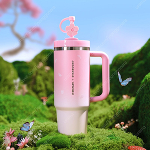스타벅스 베트남 스탠리 켄처 텀블러 핑크 다이온