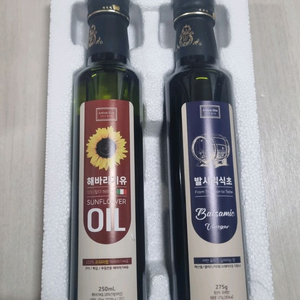 새제품)안티코 올리오 해바라기씨유+발사믹 식초 세트
