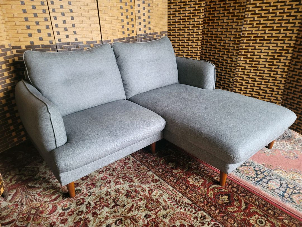 소파맨*한샘*밀란*301*미스티그레이*S급*카우치* 소파. 이미지