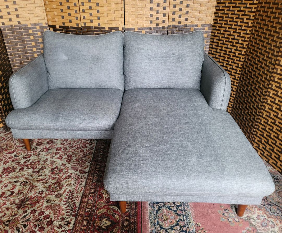 소파맨*한샘*밀란*301*미스티그레이*S급*카우치* 소파. 이미지