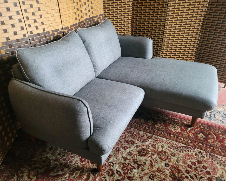 소파맨*한샘*밀란*301*미스티그레이*S급*카우치* 소파. 이미지