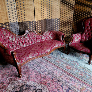 소파맨*쎄미엔틱* 패브릭 세트*SS급**