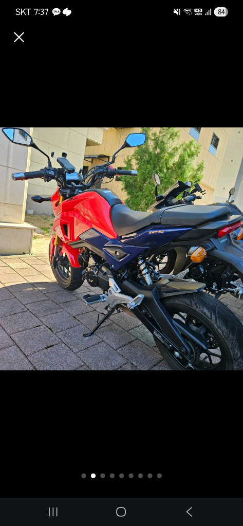 혼다 msx125cc 그롬 나오기 바로전 모델--1