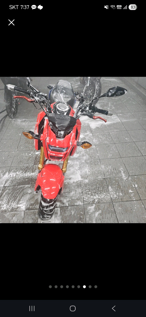 혼다 msx125cc 그롬 나오기 바로전 모델--6