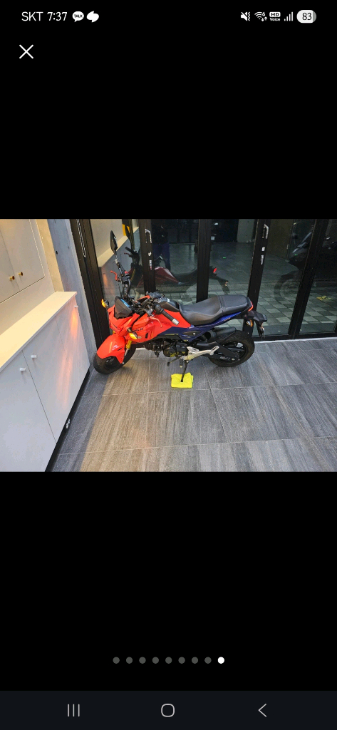 혼다 msx125cc 그롬 나오기 바로전 모델--7