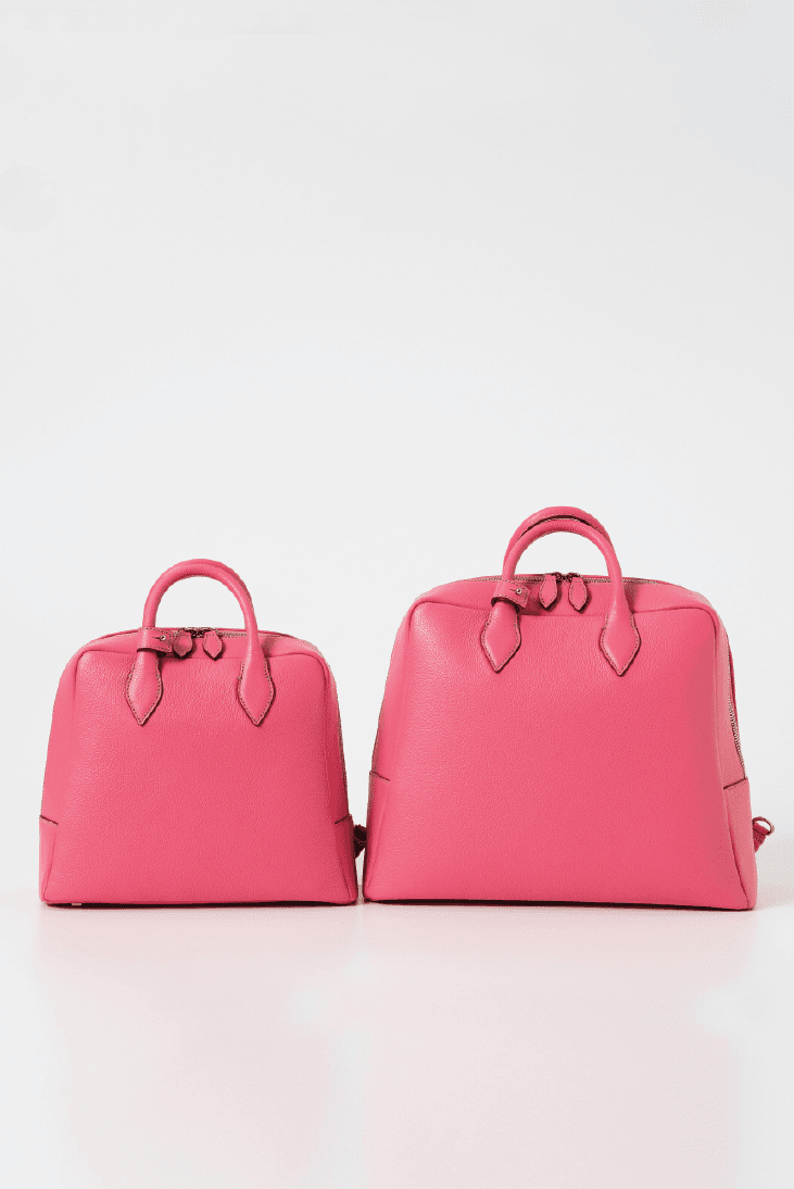 띠서울 킴스어패럴 레옹백 쇼킹핑크 저렴하게 판매해요--2