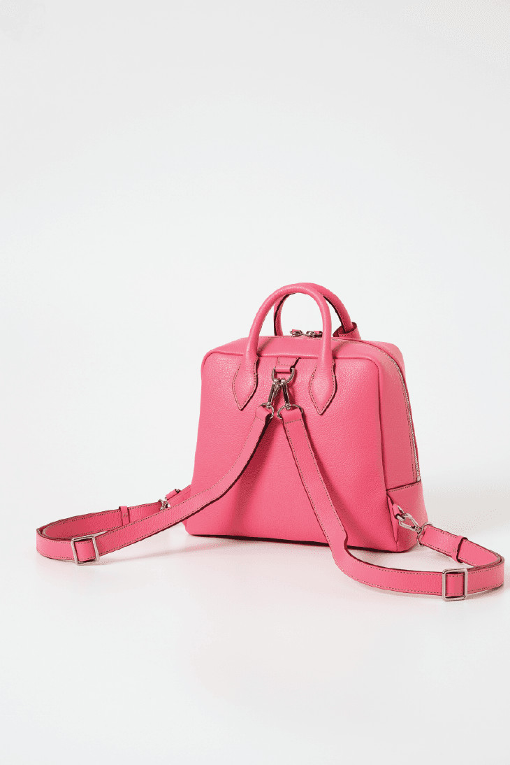 띠서울 킴스어패럴 레옹백 쇼킹핑크 저렴하게 판매해요--8