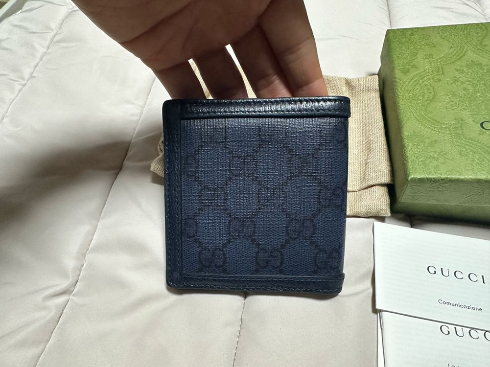구찌 남성 GG 마몬트 반지갑 판매해요!--2