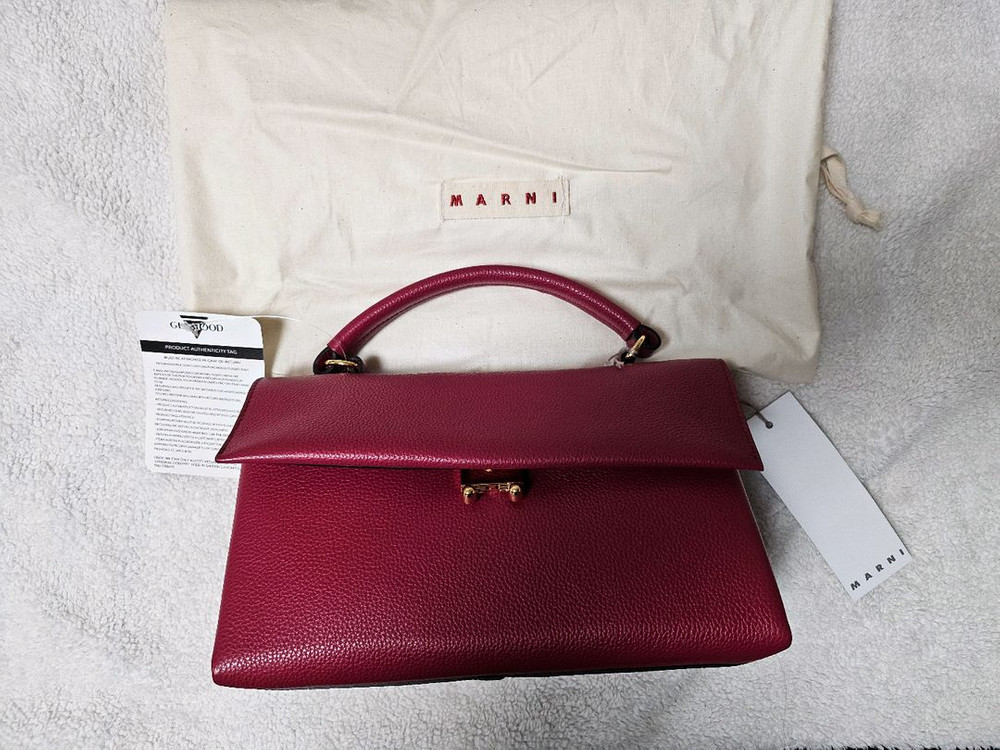 마르니 플랩 사첼 투웨이백 P3624--1