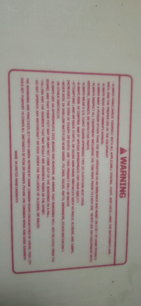 립컬 슬링샷 솔로 웨이크보드--2