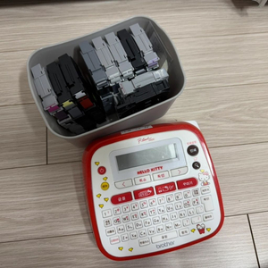 헬로키티 라벨기 p-touch D200 브라더 이미지