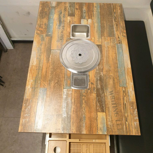 업소용 불판테이블과서랍,로스타,기름받이