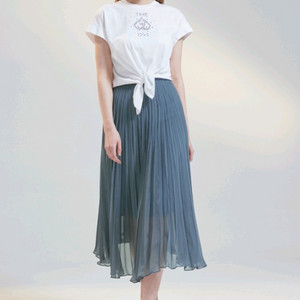 새상품 타임 플리츠스커트 55사이즈