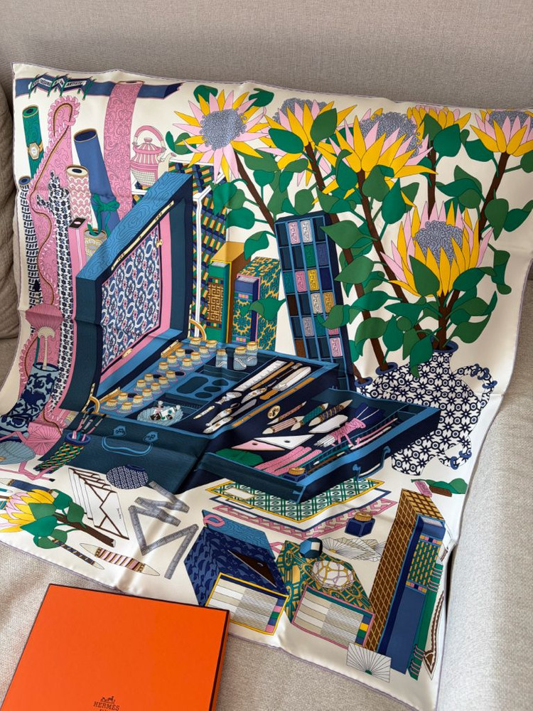 에르메스 화구박스 까레(90, 새상품)--2