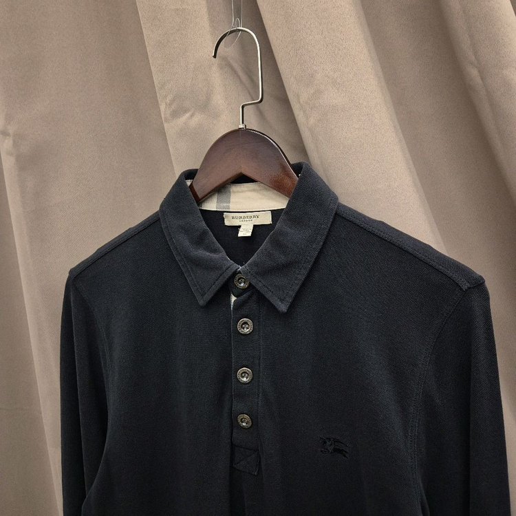 버버리 긴팔 카라티 M--1