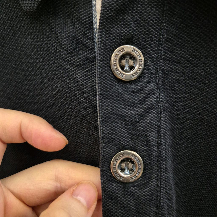 버버리 긴팔 카라티 M--2