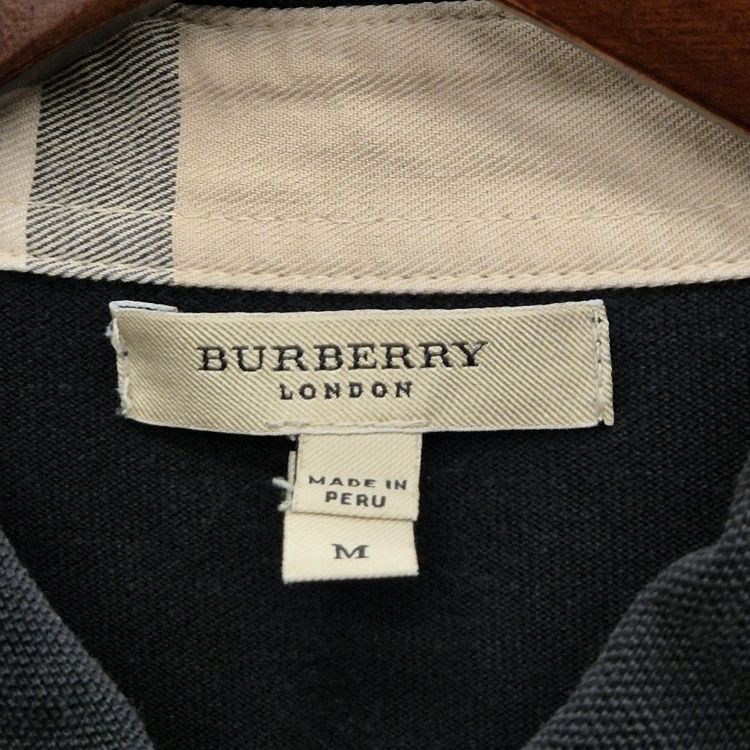 버버리 긴팔 카라티 M--3