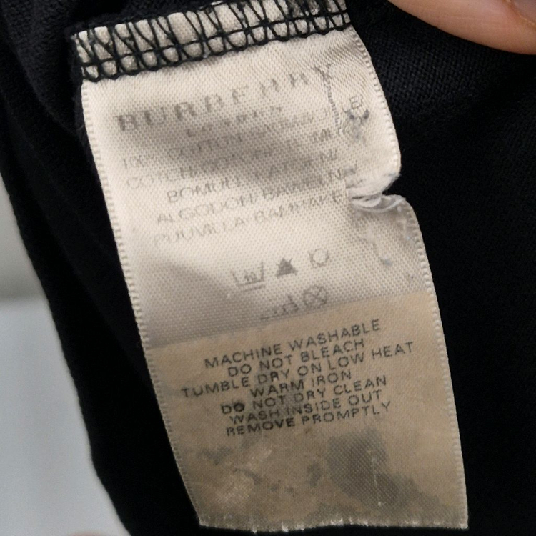 버버리 긴팔 카라티 M--6