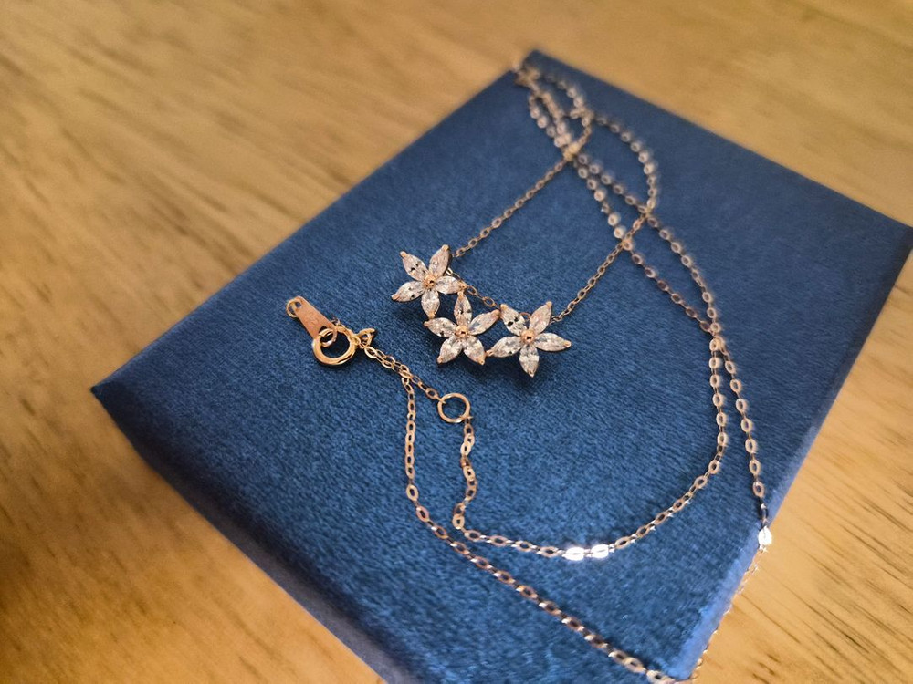 14k팬던트18k체인목걸이--6