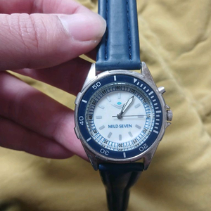 마일드세븐 빈티지 시계 네이비