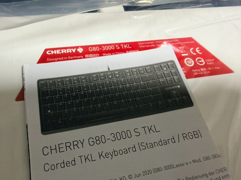 체리 G80-3000S TLK RGB 갈축 이미지
