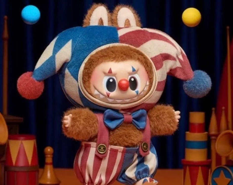 팝마트 와이소시리어스 저글링 광대 라부부 피규어 키링 인형 미개봉--0