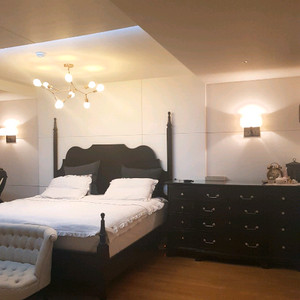 미라지가구B1301-BRM침대 협탁 화장대세트