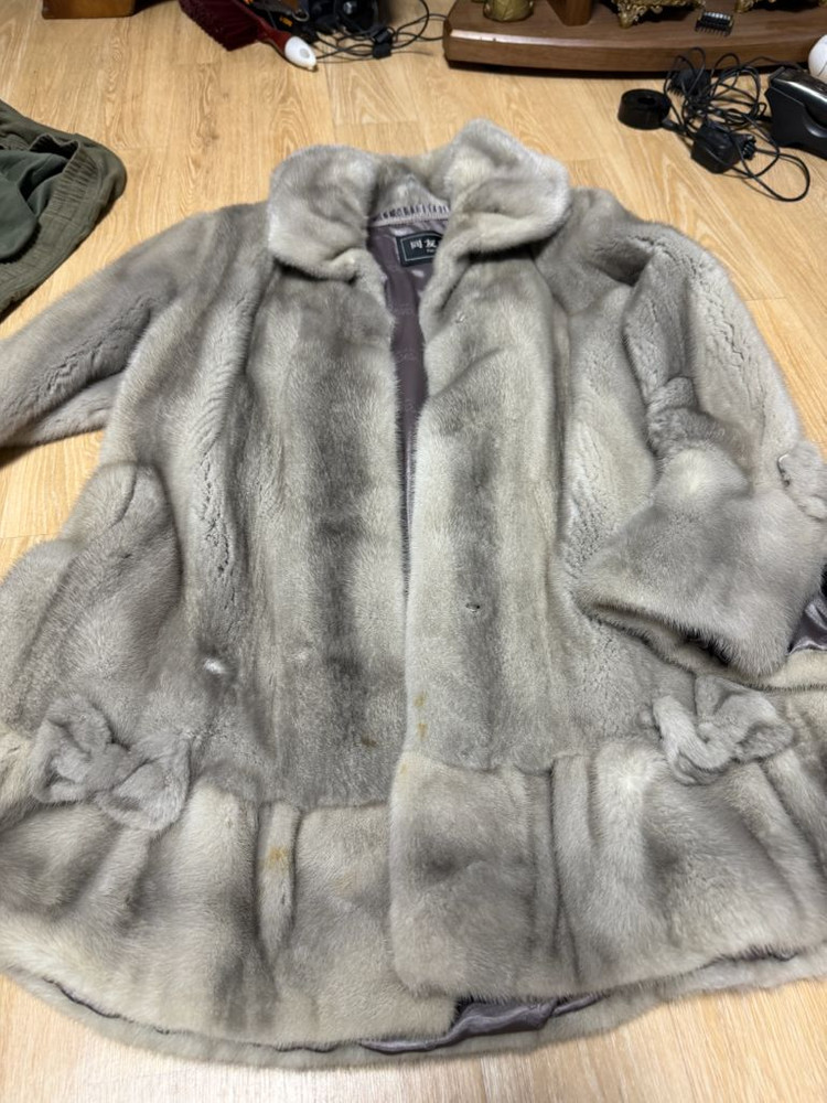 동우모피 밍크 코트--6