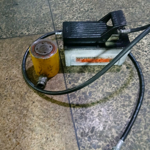 에어 유압펌프+유압램