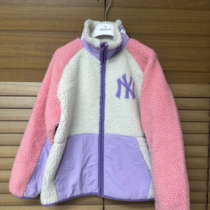 MLB 키즈 스탠드넥 레트로 양털점퍼 145 11Y