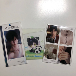 러브앤딥스페이스 럽딥 럽앤딥 특전 북마크 클리어카드 우표 이서언