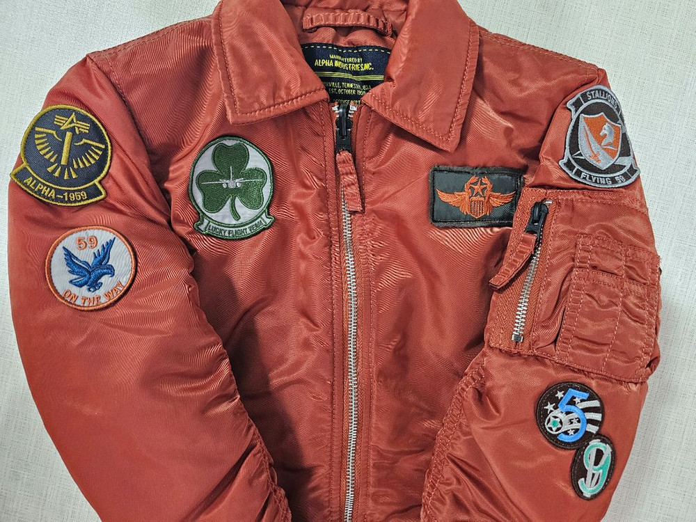 알파인더스트리 키즈 자켓 아동 항공점퍼 이미지