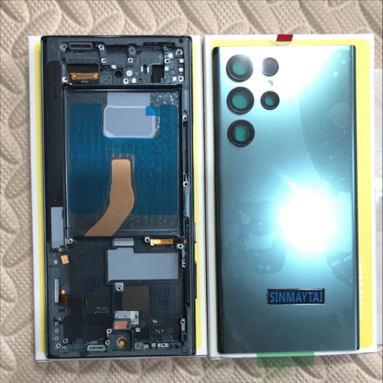 갤럭시 S22 울트라 그린 부품 새상품--1