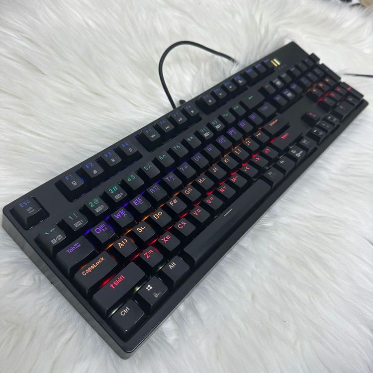 앱코 해커 K660S스페셜 광축 블랙 기계식키보드--1