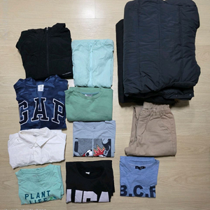 남아 옷 150~160 사이즈 일괄(덤포함 12가지 옷) 택포 35000원