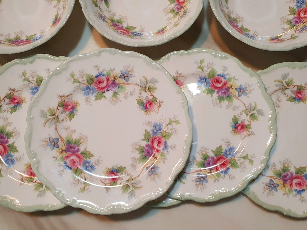 빈티지 영국로얄알버트 콜린 브레드.베리볼개당값 이미지