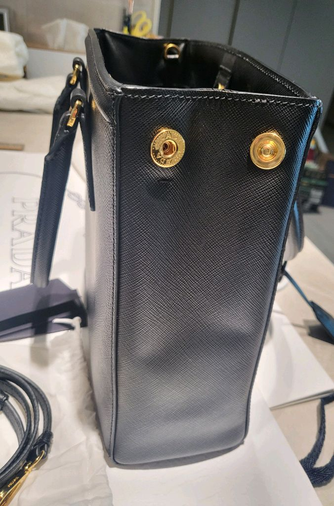 프라다 B2490M 사피아노 럭스백 토트 겸 크로스--5