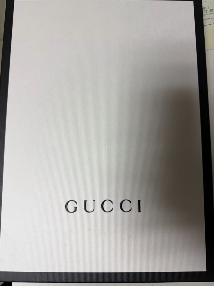 GG 패턴 레더 클러치백 풀박스(정품)--3