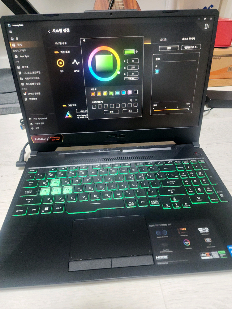 게이밍 노트북 1테라 RTX--4