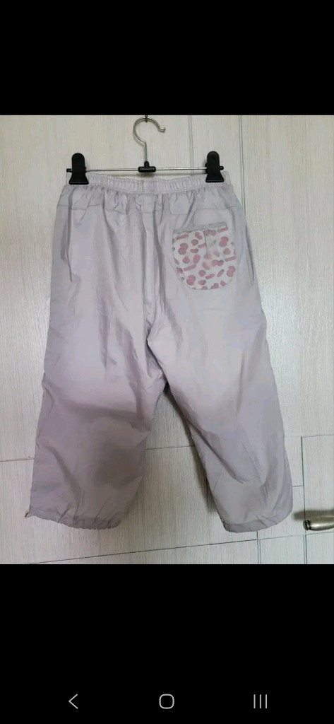 28)새 제품)피에르가르뎅 칠부바지--1