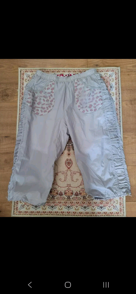 28)새 제품)피에르가르뎅 칠부바지--2