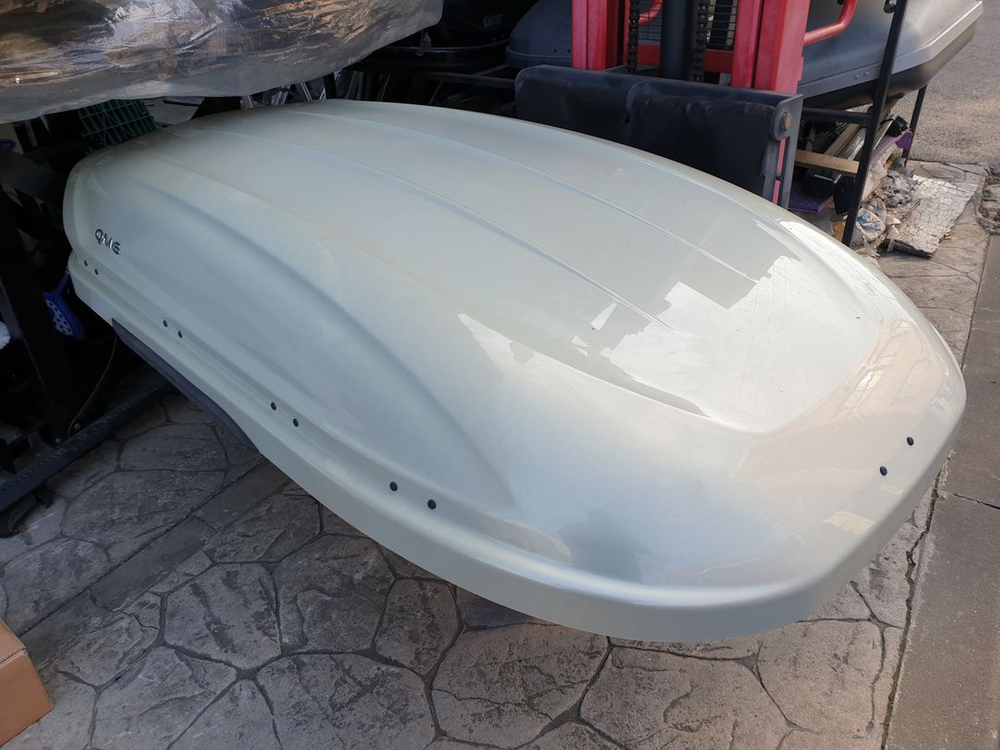 QM6 코토 일체형 루프박스 클라우드펄 변색--0