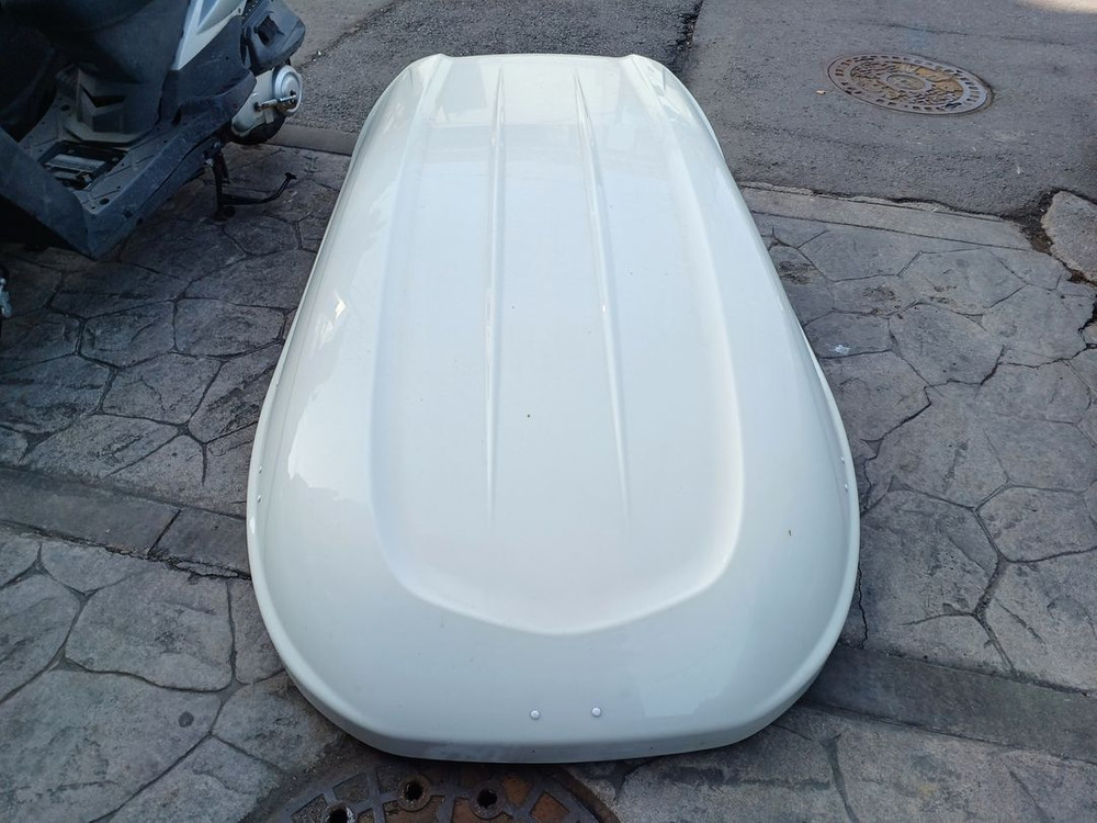 코토 일체형 루프박스 싼타페tm 화이트 변색--1