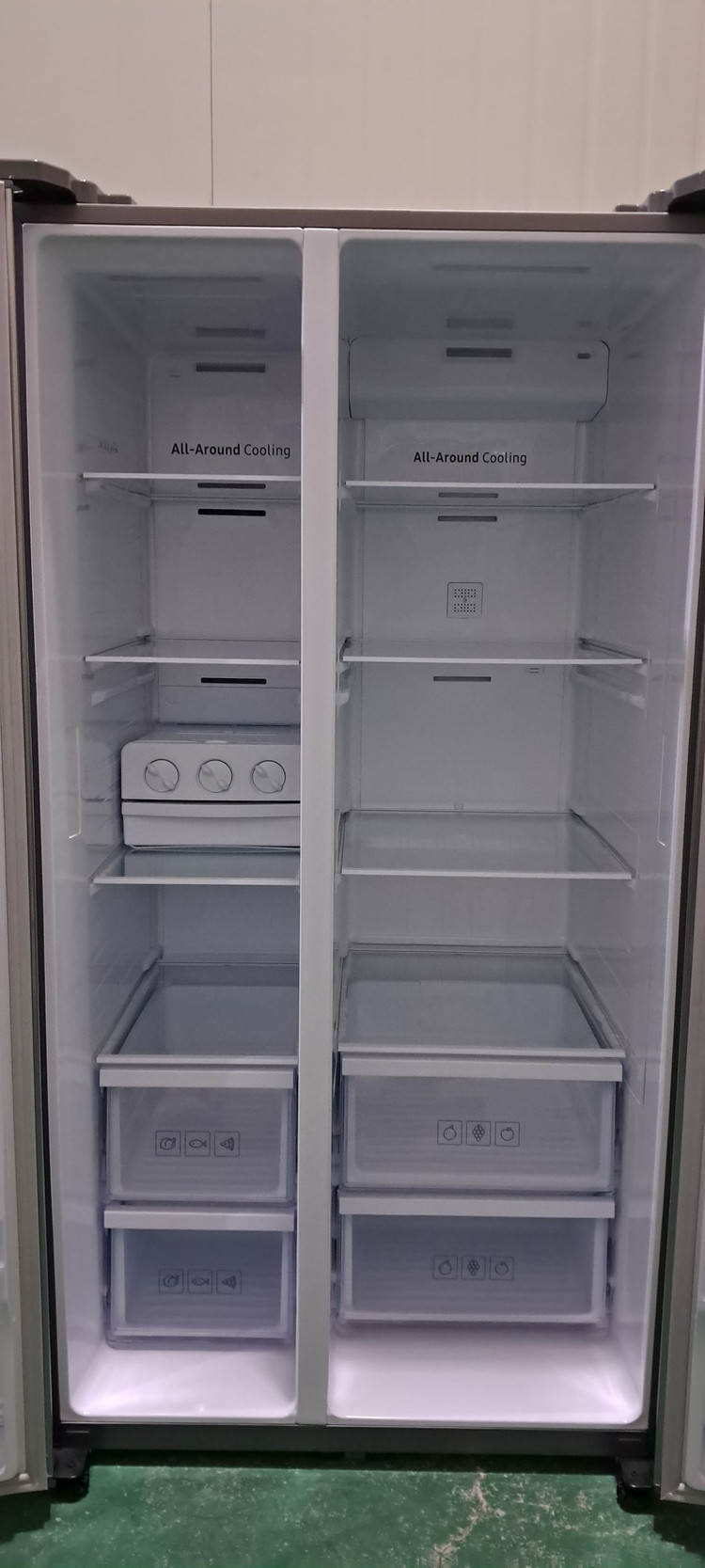 1619 삼성 815L 2도어양문형냉장고(메탈)--4