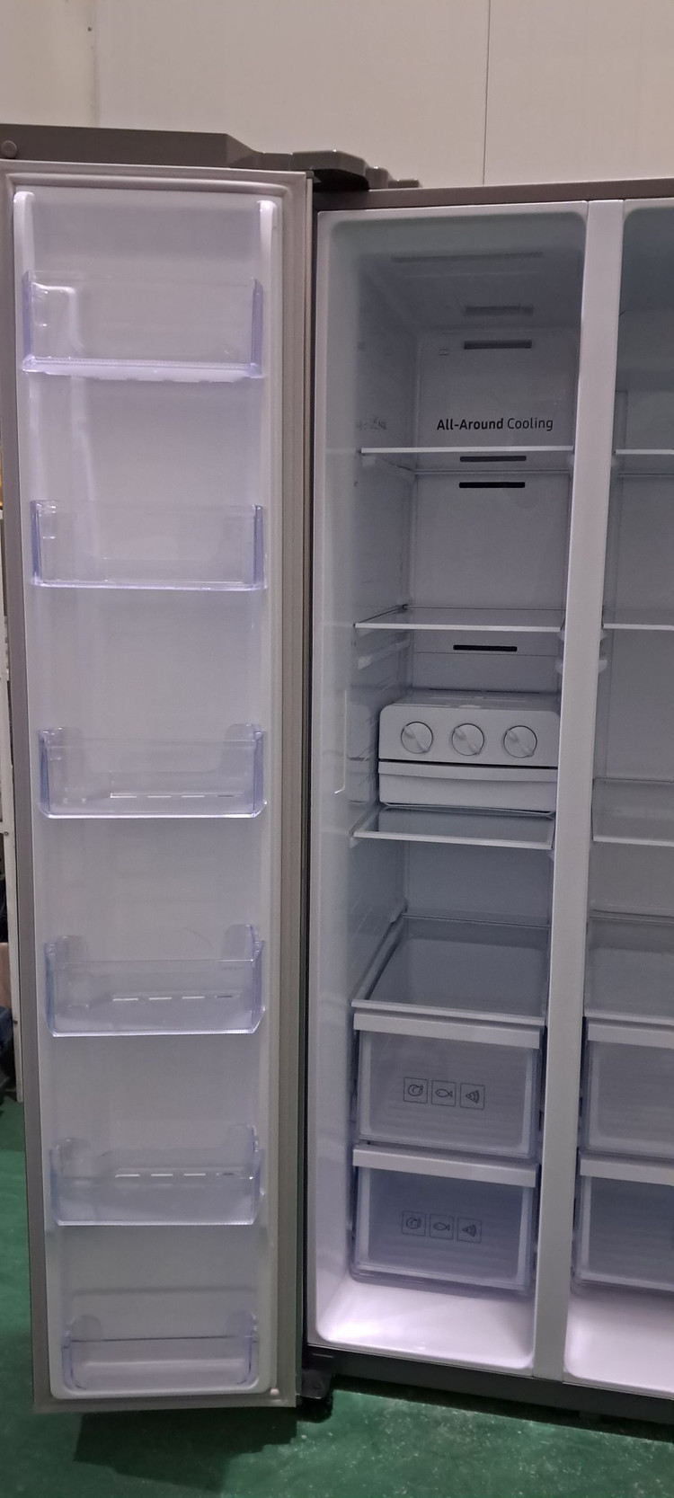 1619 삼성 815L 2도어양문형냉장고(메탈)--5