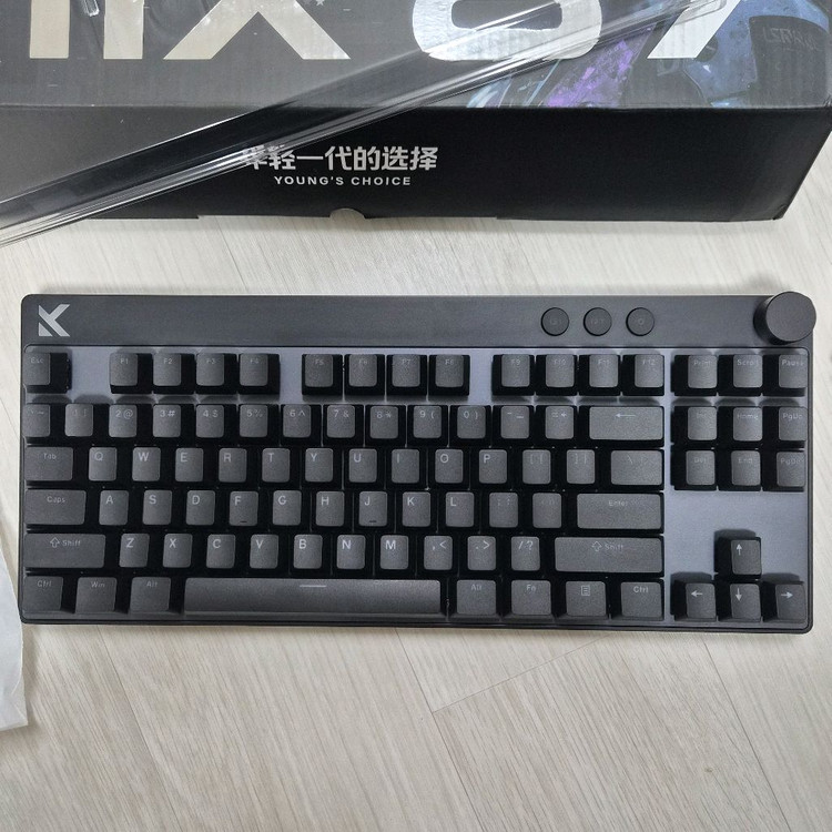 mchose mix87 256k 아폴로축 레피드트리거 자석축 게이밍 키보드--1